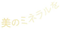 美のミネラルを