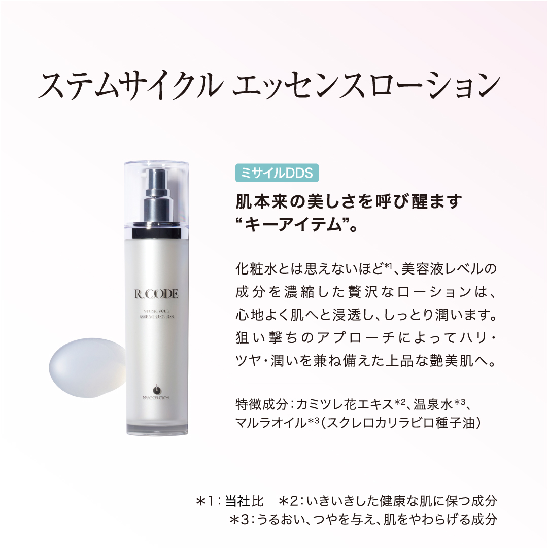 R.CODE ステムサイクルエッセンスローション