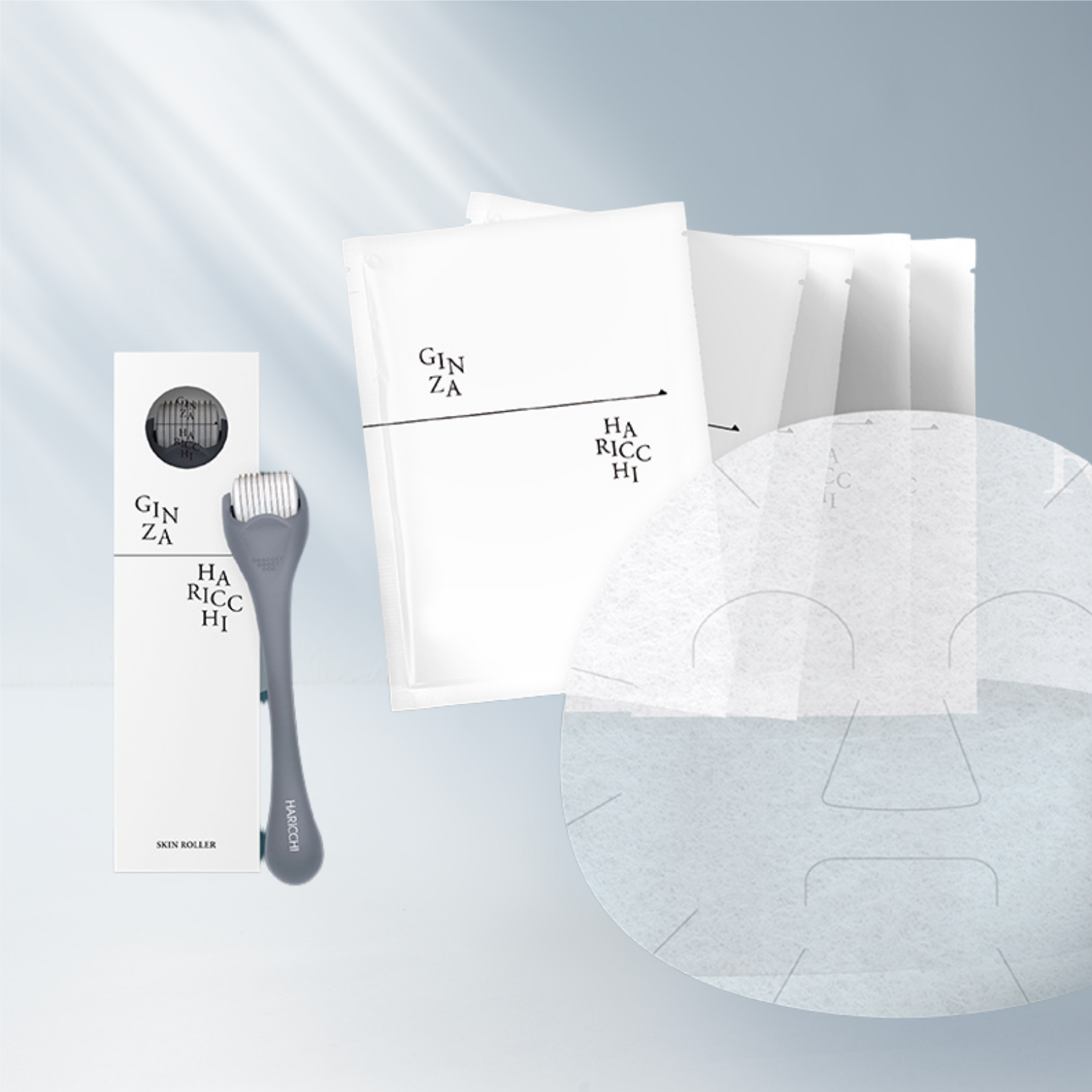 ハリッチ　銀座一丁目マスク×ハードローラー ハリッチ 銀座一丁目マスク \u0026 スキンローラーセット 銀座一丁目マスク