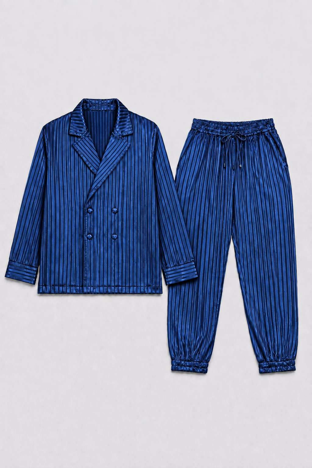 【ふふふ限定】ダブルストライプパジャマ サイズ: 1, カラー: シャンパンゴールド
