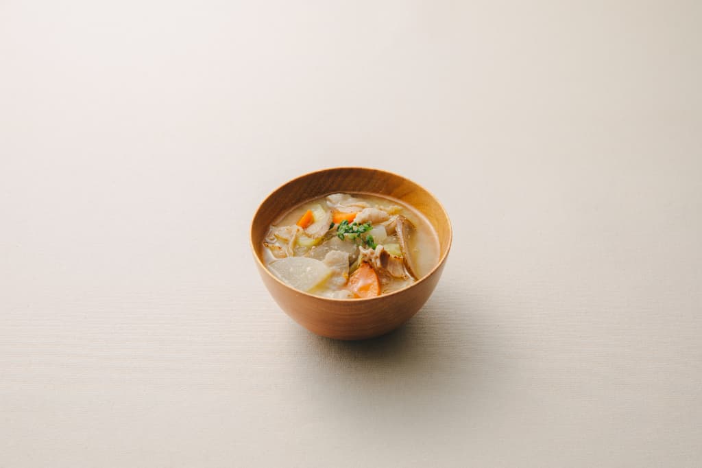 野菜がたっぷり摂れる<br>具だくさん豚汁