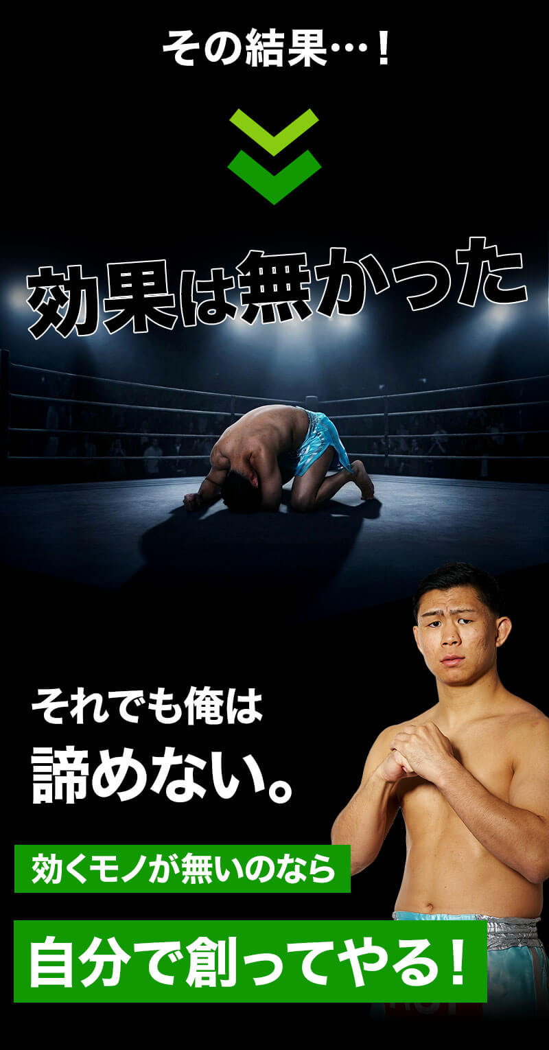 その結果、効果は無かった