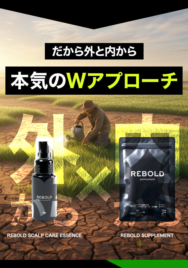 だから外と内から本気のダブルアプローチ