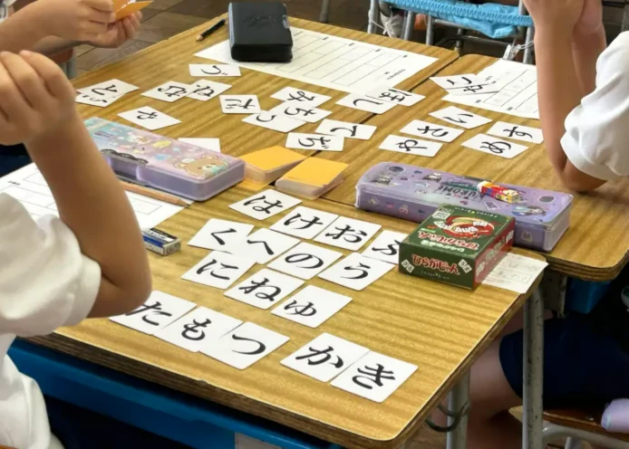 小学校の授業の様子