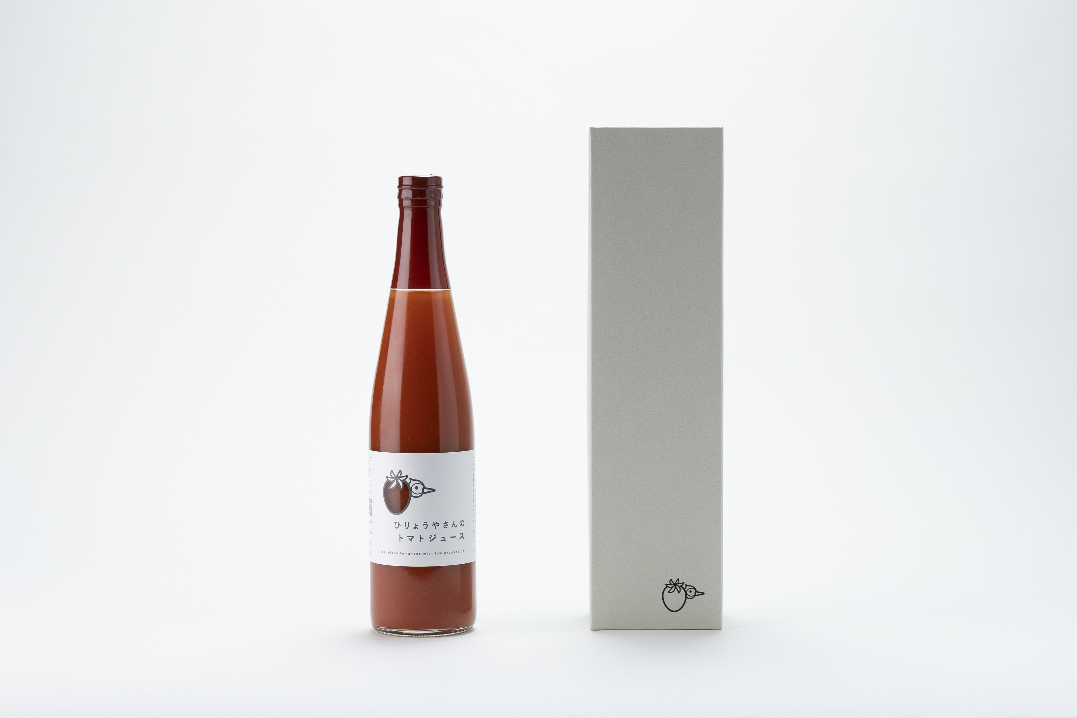 ひりょうやさんのミニトマトジュース　500ml × 1本