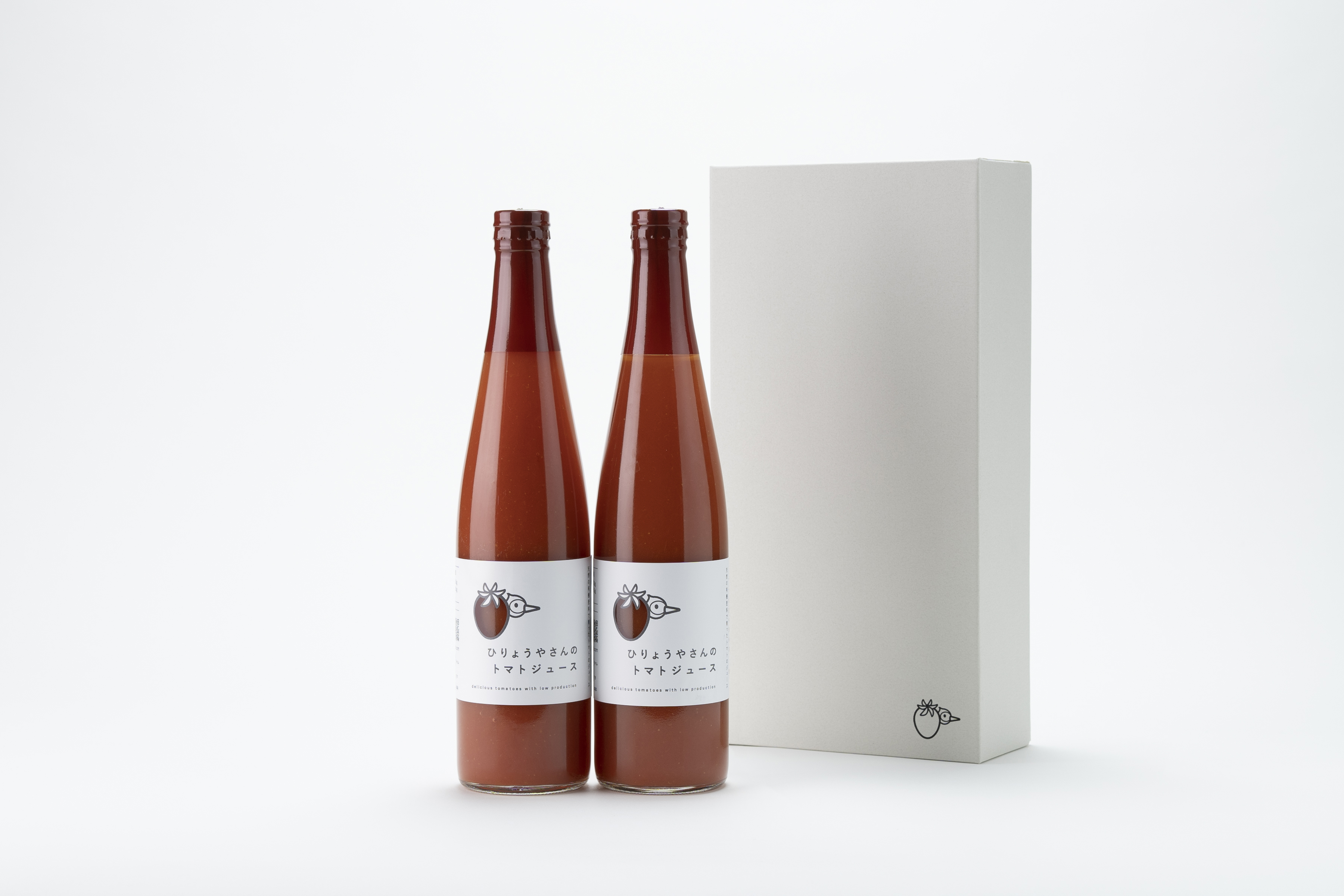 ひりょうやさんのトマトジュース　500ml × 1本