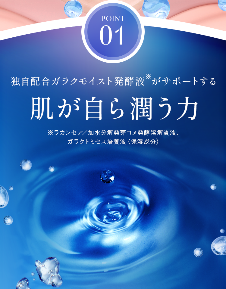 point01 肌が自ら潤い力