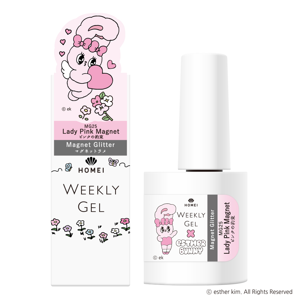 HOMEI ウィークリージェル MG25 Lady Pink Magnet (レディピンク