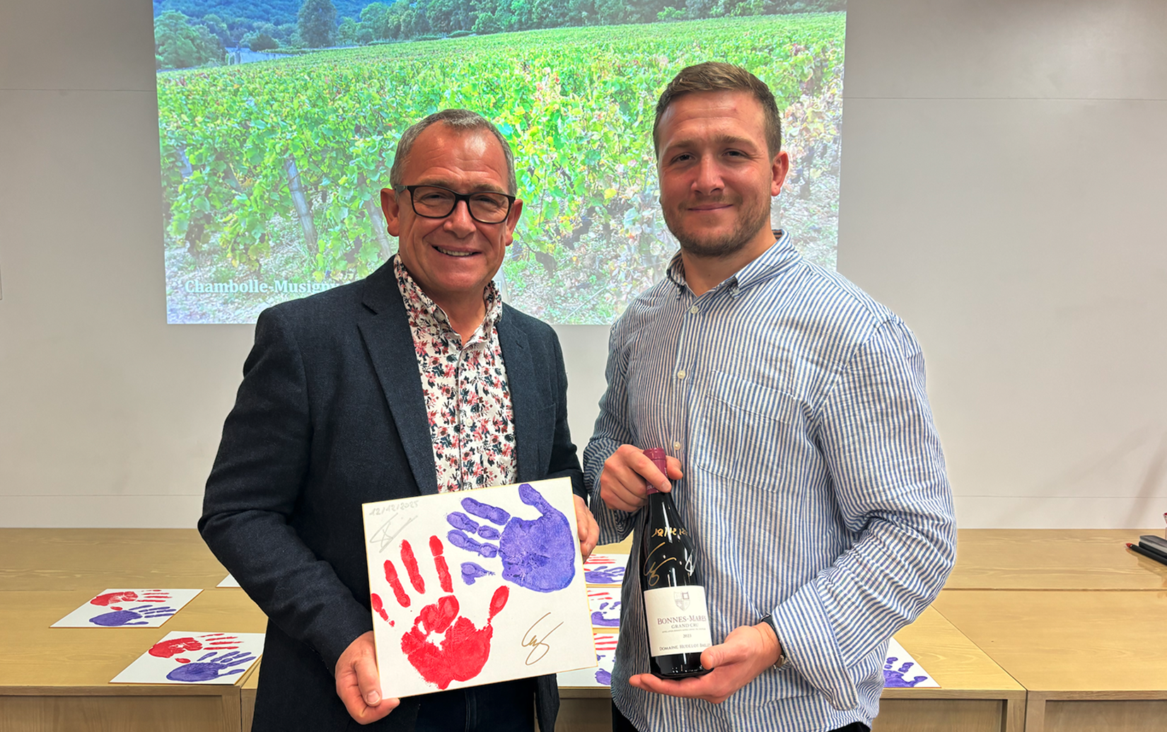 ユドロ・バイエ グラン・クリュ ボンヌ・マール 2023（生産者サイン付き）