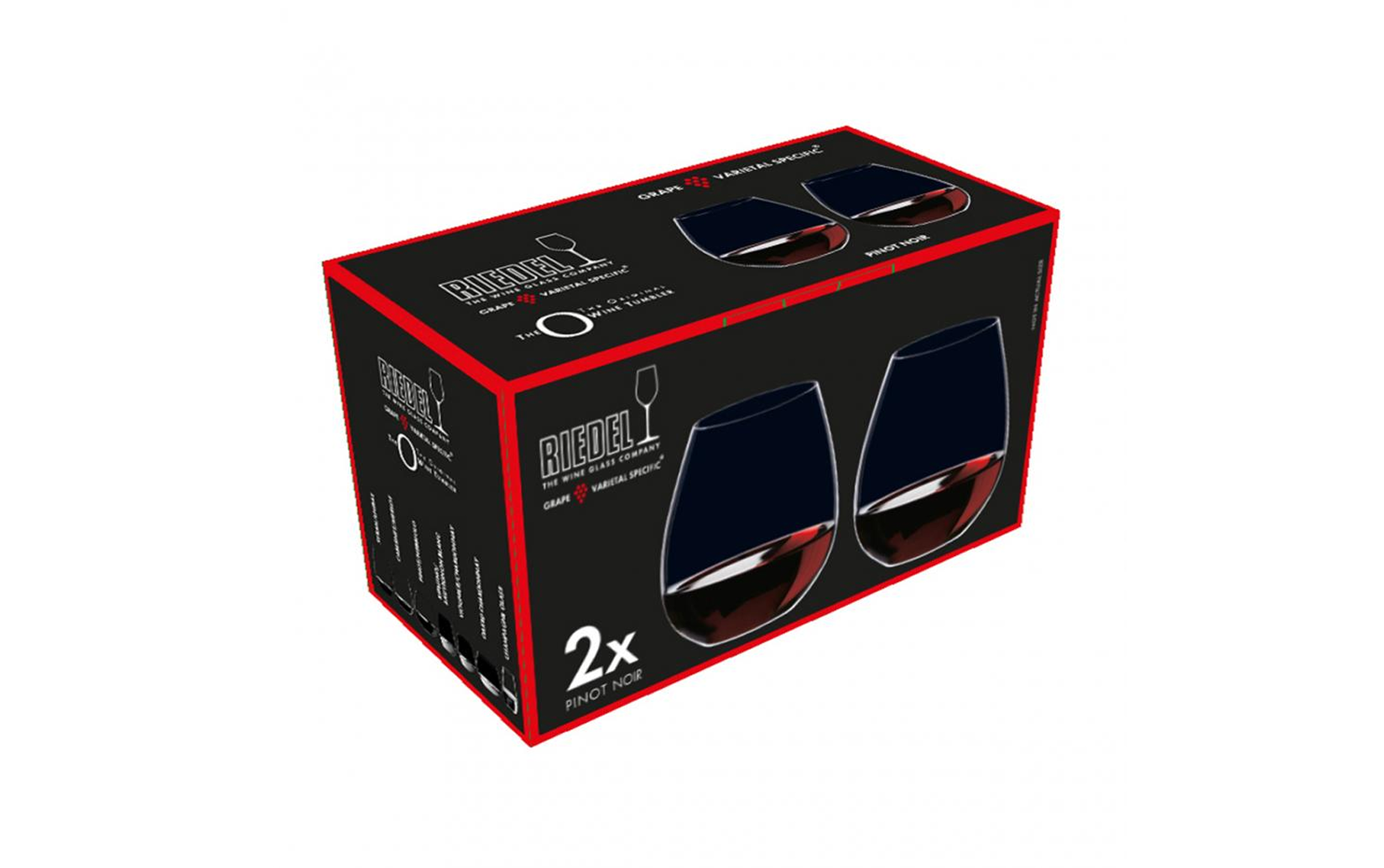 リーデル ＜ジ・オー・ワインタンブラー＞ピノ・ノワール/ネッビオーロ（2脚入り）