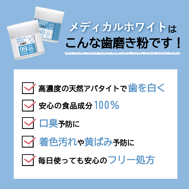 メディカルホワイトナノ　80 /: 本品1個