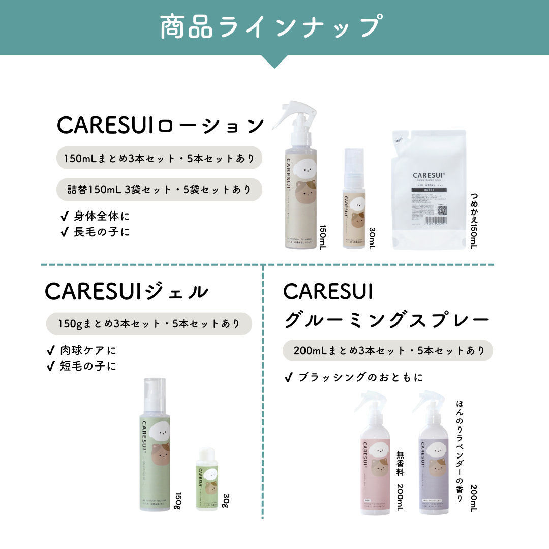定期　-継続便-　CARESUI®　ローション詰め替え150mL　1セット /: 1袋