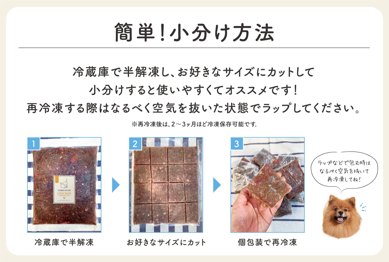 公式】HUGBOX（ハグボックス）｜手作り生食ドッグフード