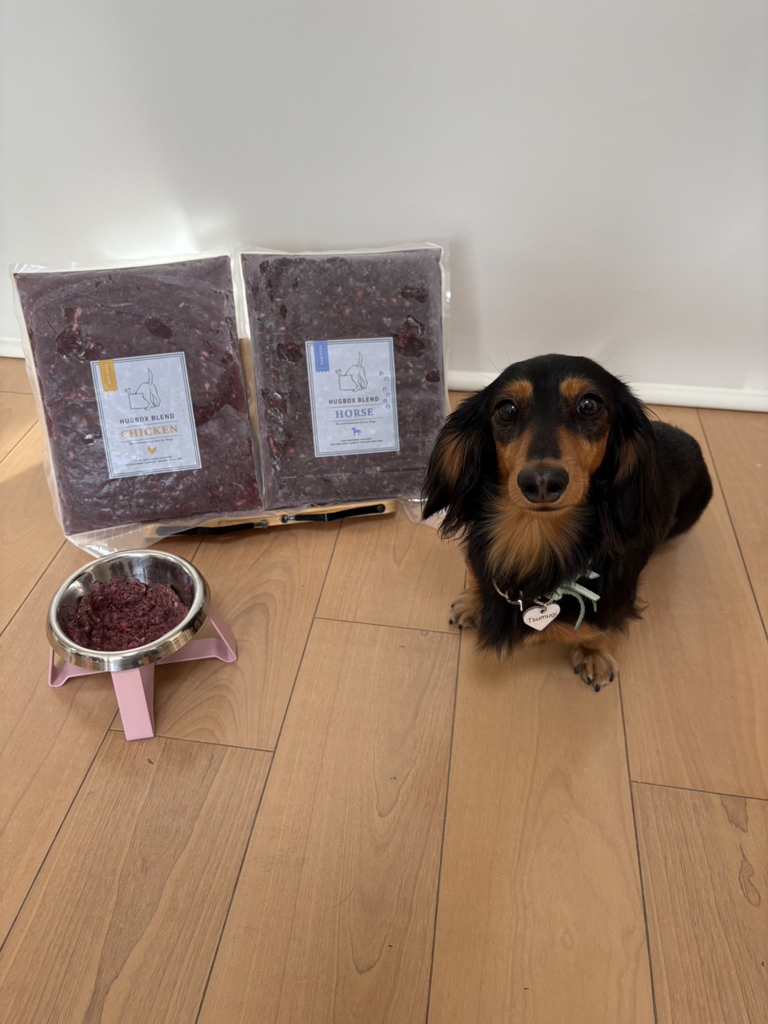 HUGBOXとつむぎちゃん