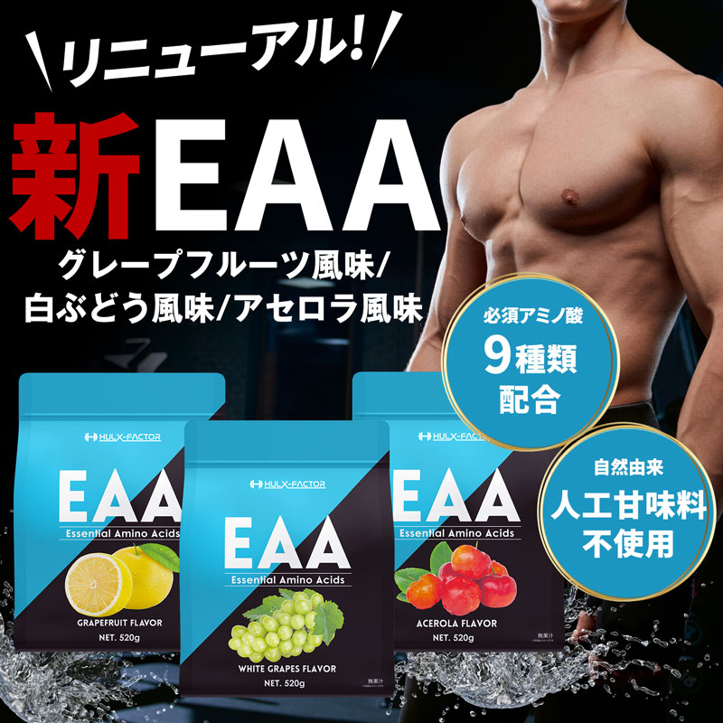 《定期》ハルクファクター EAA 520g