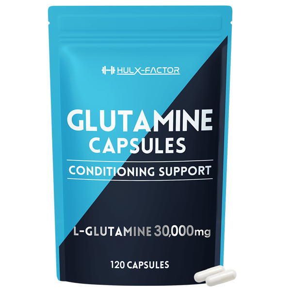 【単発】ハルクファクター グルタミン カプセル 120粒