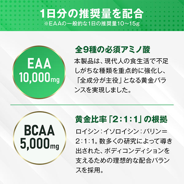 【単発】ハルクファクター オールインワン 配合 EAA 630g