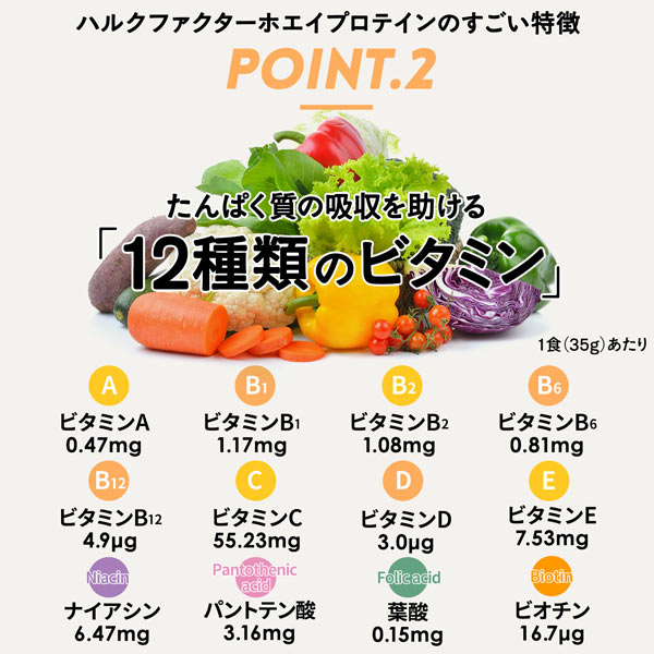 【単発】ハルクファクター ホエイプロテイン 1kg