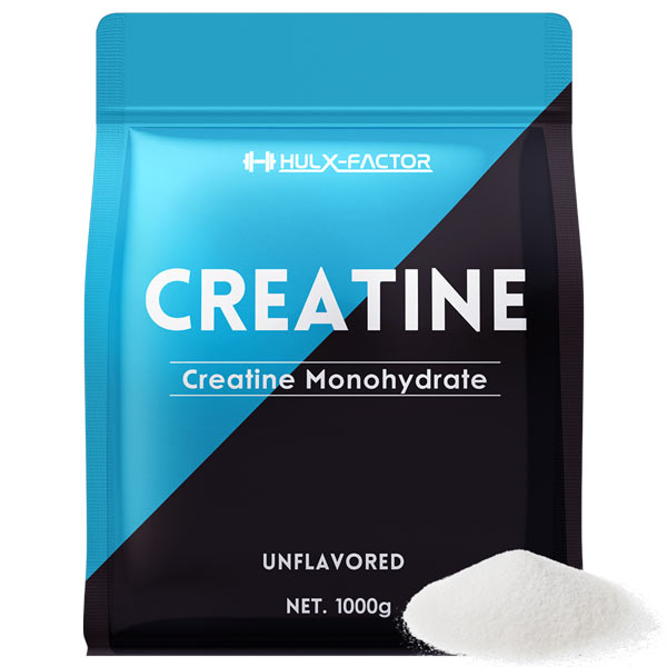 【単発】ハルクファクター クレアチン モノハイドレート 大容量 1Kg 