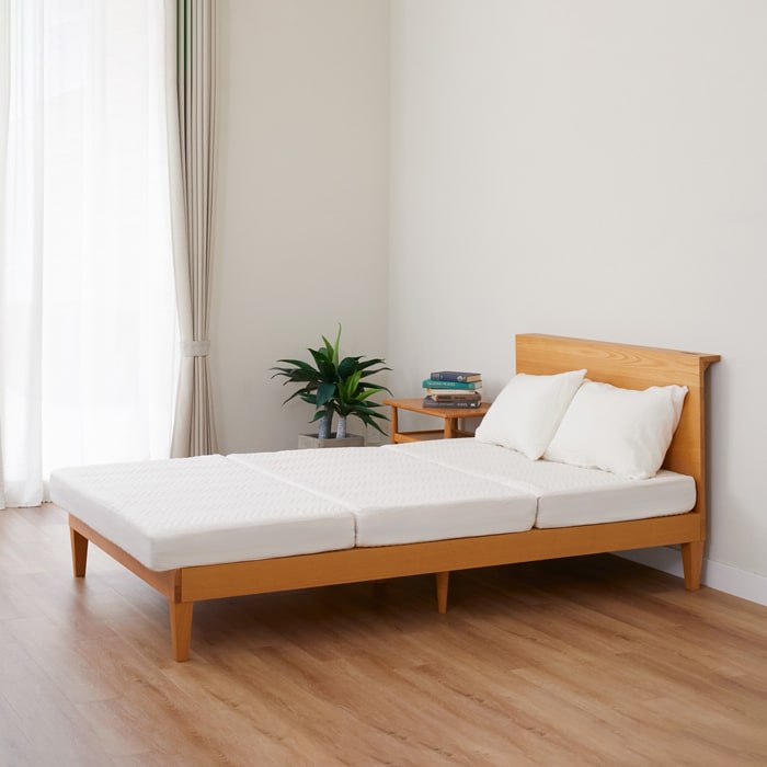 雲のやすらぎプレミアム 三つ折りマットレス_シングル