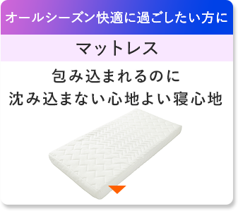 オールシーズン快適に過ごしたい方に