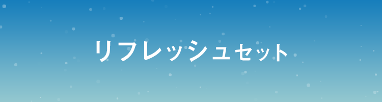 リフレッシュセット
