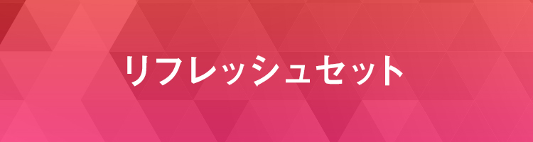 リフレッシュセット