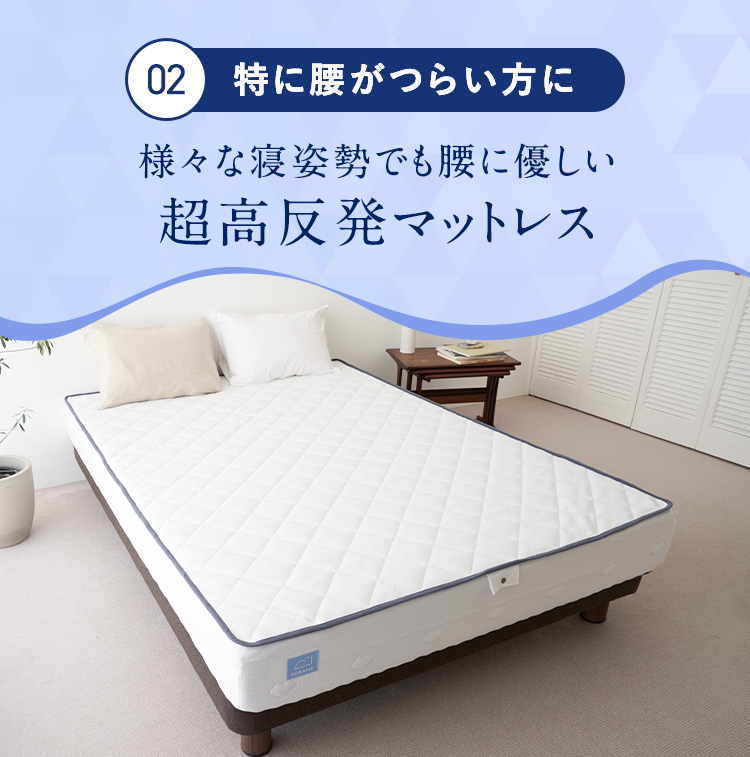 特に腰がつらい方に