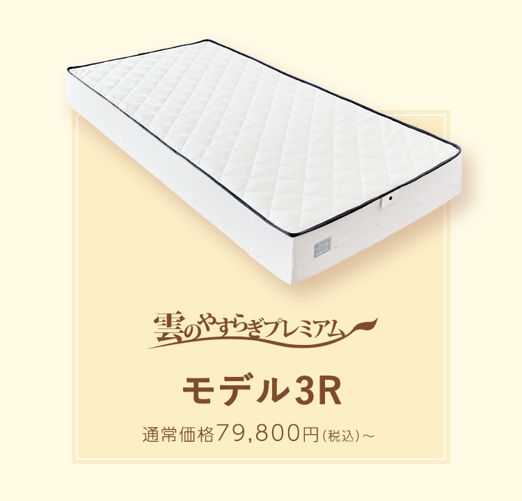 雲のやすらぎプレミアム モデル3R