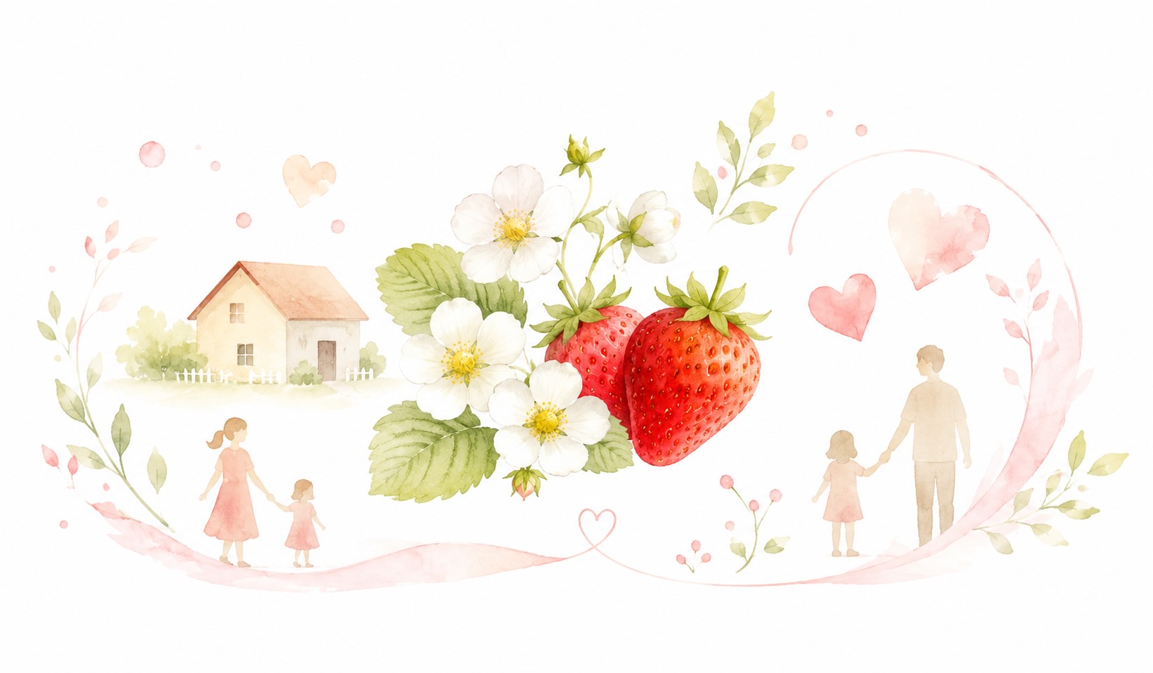 苺の花ことばに込めた想い