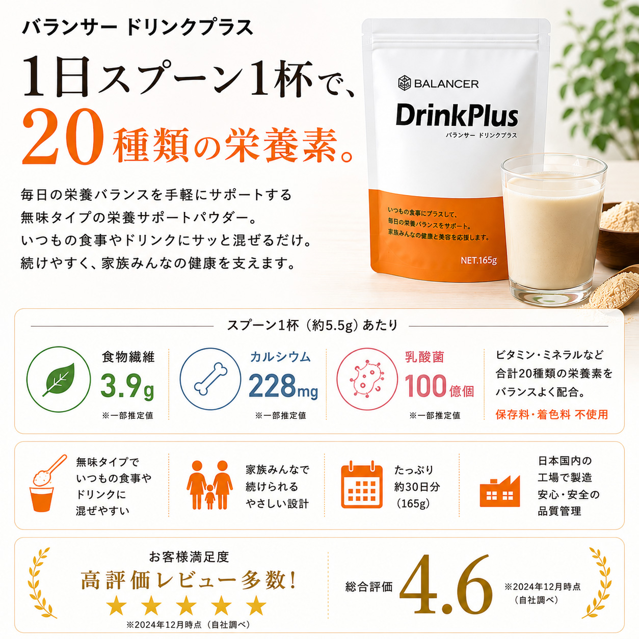【定期】バランサードリンクプラス