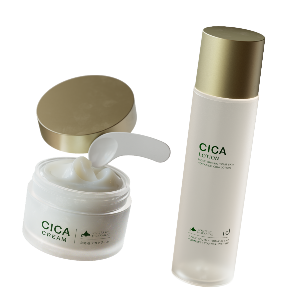 idio 北海道CICA2点セット(クリーム・ローション)