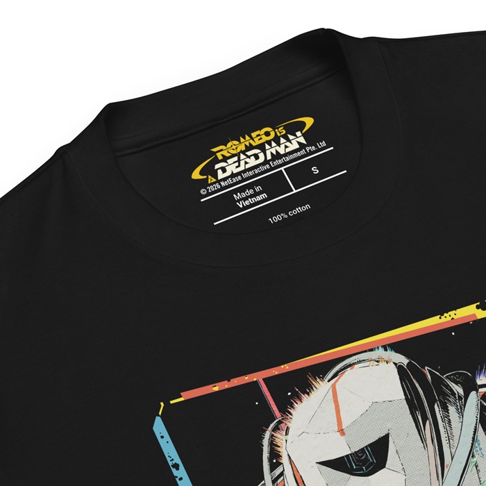 ROMEO IS A DEADMAN（ロミオ・イズ・ア・デッドマン） “Mask Shatter” プリントTシャツ 1枚