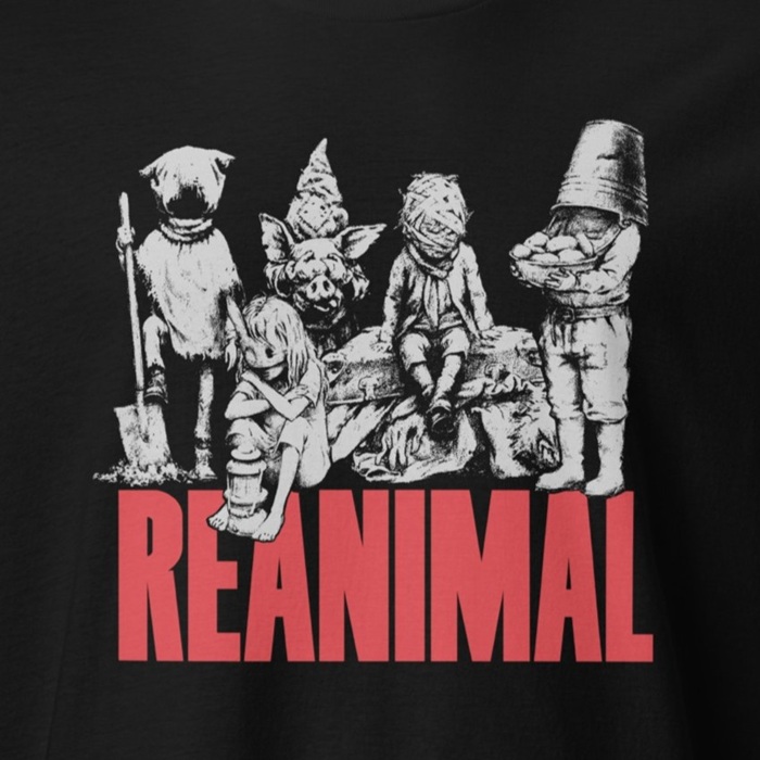 REANIMAL(リアニマル） “The Orphans” プリントTシャツ 1枚