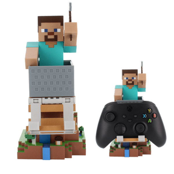 Minecraft - ”スティーブ” R.E.S.T ケーブルガイズ・ コントローラ＆スマホスタンド 1個