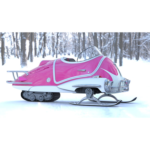 FALLOUT（フォールアウト） Hot Pink Snowtrack Flea Die-Cast Replica 1個
