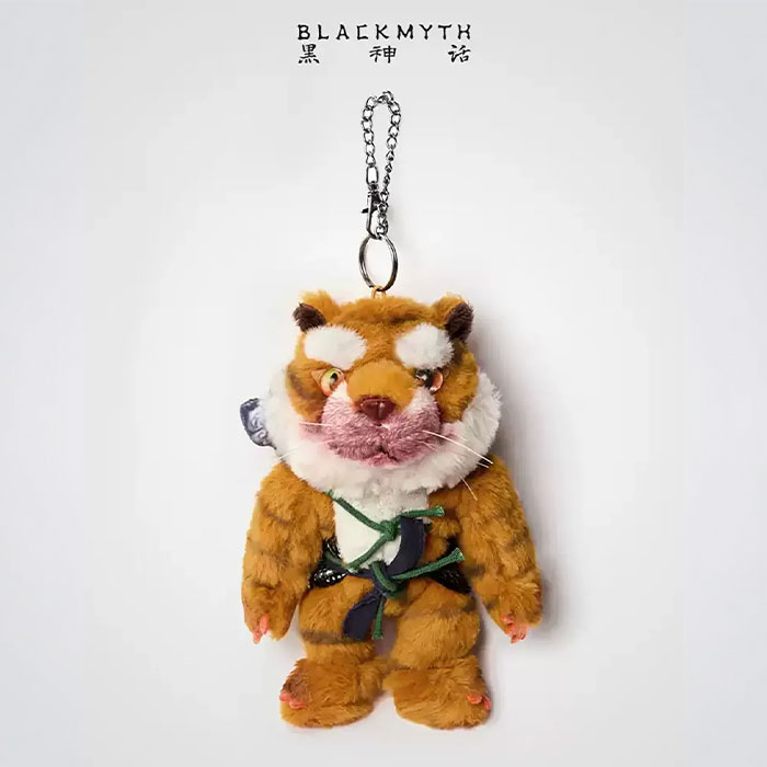 黒神話：悟空 ”Tiger Vanguard” ぬいぐるみマスコット 虎先鋒 1体