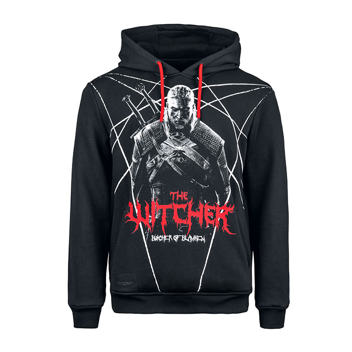 THE WITCHER（ウィッチャー） “Butcher” ヘビーウェイト刺繍パーカー 1枚　コレクターズボックス付