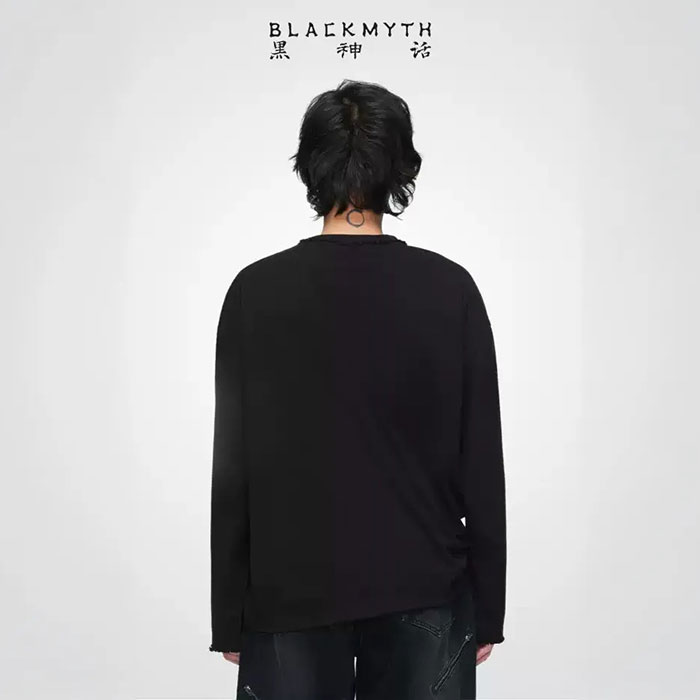 黒神話：悟空 ”Fireproof Mantle” 辟火罩グラフィックTシャツ 1枚