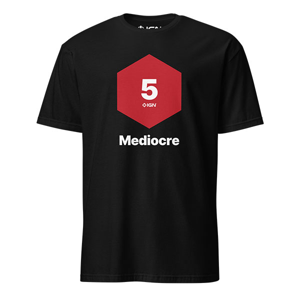 IGN - IGN Review 5 Mediocre - プリントTシャツ 1枚