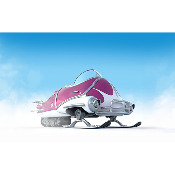 FALLOUT（フォールアウト） Hot Pink Snowtrack Flea Die-Cast Replica 1個