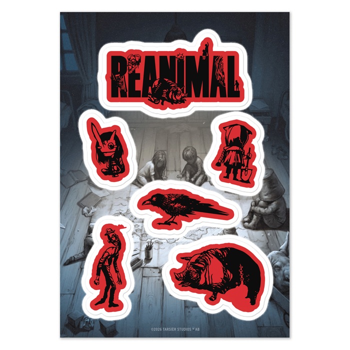 REANIMAL(リアニマル） プレミアム・ステッカーシート 1枚