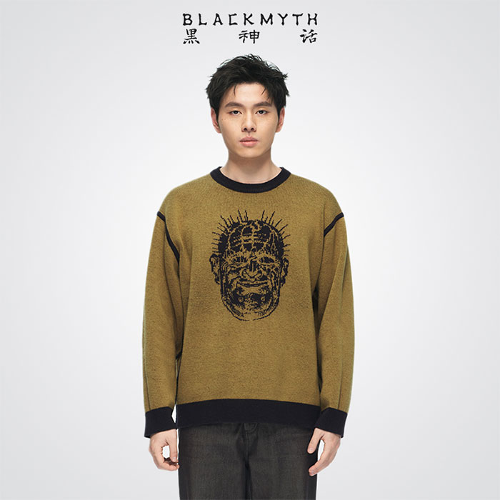 黒神話：悟空 ”Elder Jinchi” 金池長老リバーシブルセーター 1枚