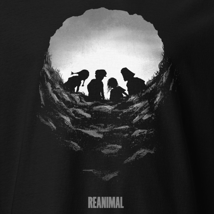 REANIMAL(リアニマル） “Well” プリントTシャツ 1枚