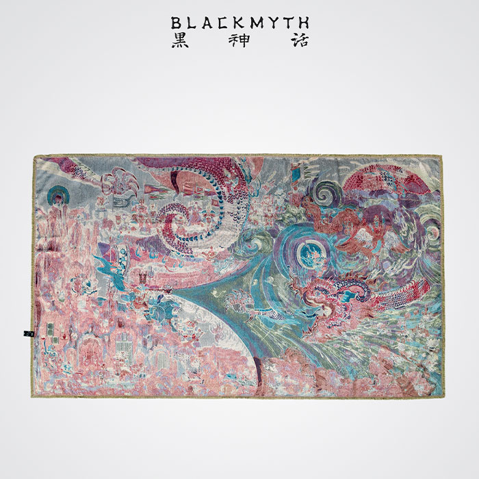 黒神話：悟空 ”Wind in the Sunset” ジャガードブランケット 風起黄昏 1枚