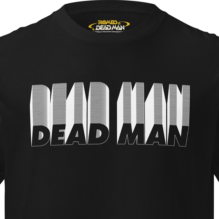 ROMEO IS A DEADMAN（ロミオ・イズ・ア・デッドマン） “Dead Man” プリントTシャツ 1枚