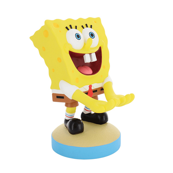 【Spongebob】 スポンジボブ ”スクエアパンツ” ケーブルガイズ コントローラー＆スマホホルダー CGCRSP500002 1個