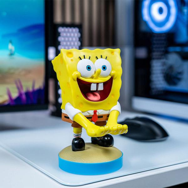 【Spongebob】 スポンジボブ ”スクエアパンツ” ケーブルガイズ コントローラー＆スマホホルダー CGCRSP500002 1個