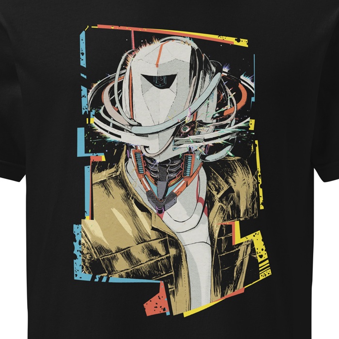 ROMEO IS A DEADMAN（ロミオ・イズ・ア・デッドマン） “Mask Shatter” プリントTシャツ 1枚