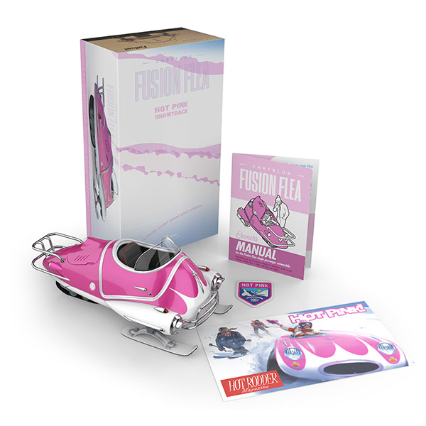 FALLOUT（フォールアウト） Hot Pink Snowtrack Flea Die-Cast Replica 1個